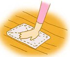 ペットのトイレ用凝固材を使っていますが...